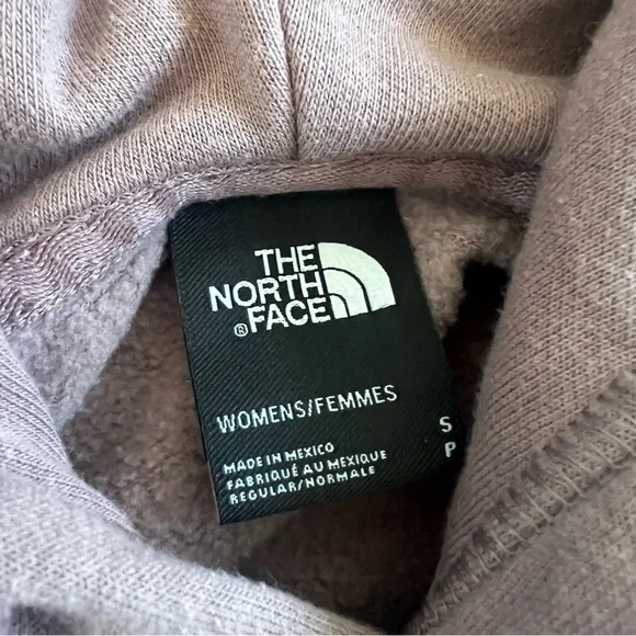 The North Face Women’s Champagne Pink/Purple Outdoors Winter Pullover Hoodie - Picture 4 of 8